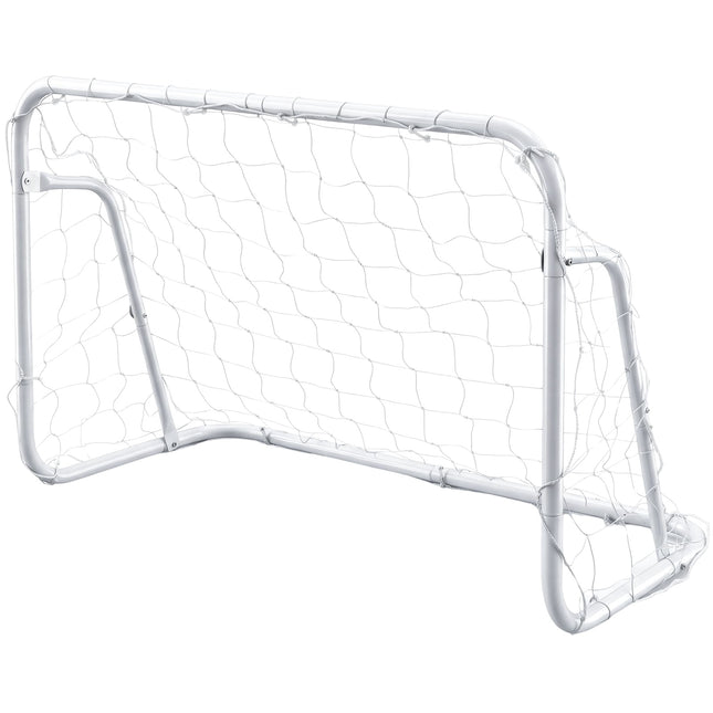 Pārnēsājami futbola vārti ar laikapstākļiem izturīgu tīklu, 121x60x80 cm