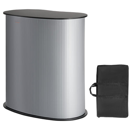 Portable Trade Show Podium Counter, Foldable, 90×49×94 cm