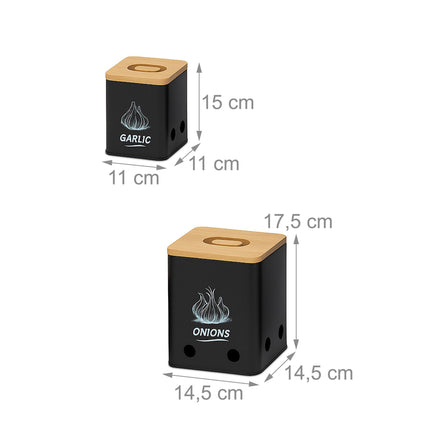 Kartupeļu uzglabāšanas kastes, 3 gab. komplekts - ventilējamas, gaismu aizturošas