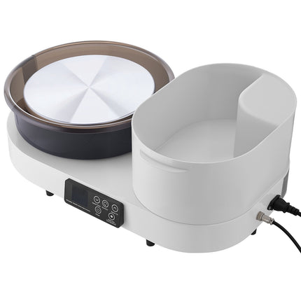 Pottery Wheel, 11-Inch Turntable, 450W, Foot Pedal