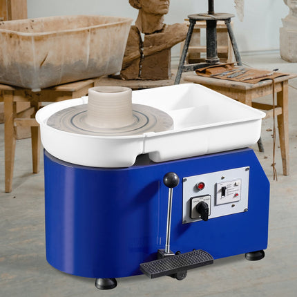 Pottery Wheel 350W, 11-Inch, Foot Pedal, Tool Kit