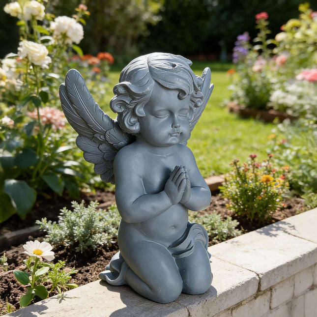 Lūgšanas eņģeļa statuja kapsētai vai dārzam