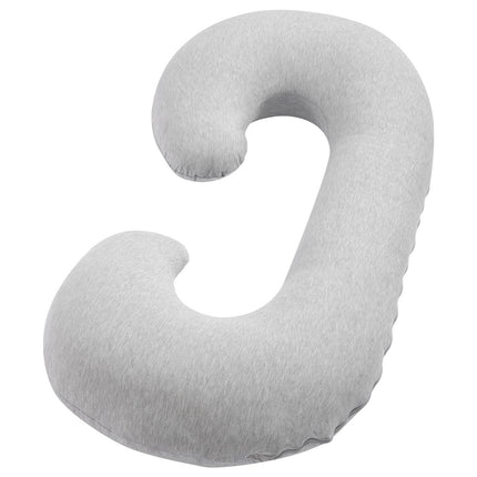 Pregnancy Pillow, C-Shaped Full Body, Washable Jersey Cover