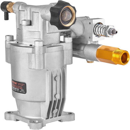 Pressure Washer Pump, 19 mm Horizontal Shaft, 3400 PSI