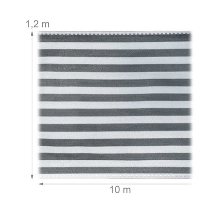 Privacy protection 1.2 m grey-white