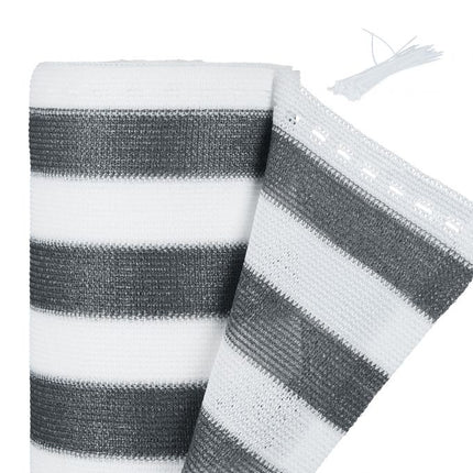 Privacy protection 1.5 m grey-white