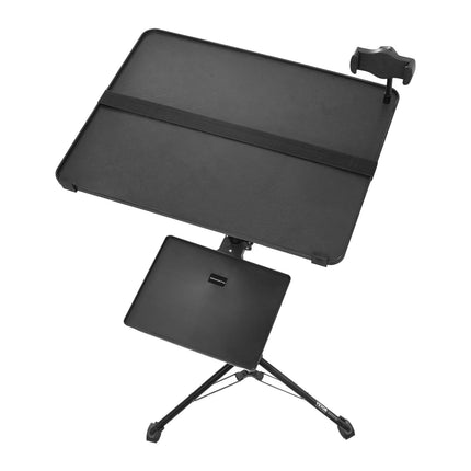 Projector Stand with Wheels, Adjustable 31–67 In, 2 Trays