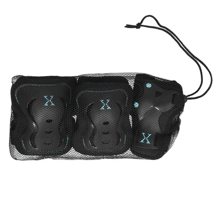 Aizsargtērpa komplekts, XL izmērs, melns-piparmētru krāsā
