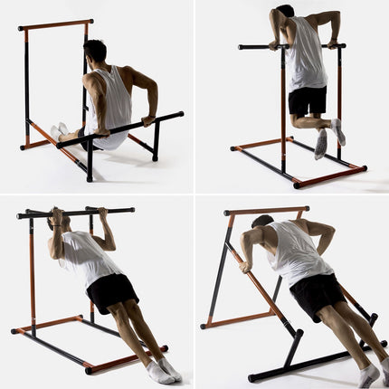 Pull-Up Station and Sauna Effect Belt Pack by InnovaGoods, Up to 110 kg, Steel