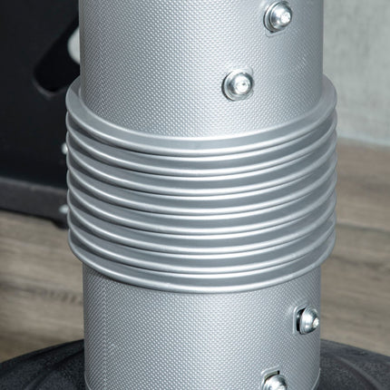 Boksa maiss, stāvošs boksa maiss, ķermeņa boksa maiss ar HDPE pamatni, brīvi stāvošs boksa partneris pieaugušajiem, mājas treniņiem, 178-207 cm, regulējams augstums