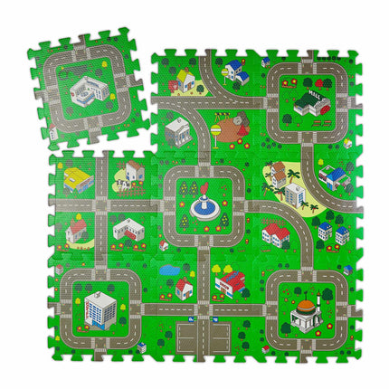 Puzzle Mat Road
