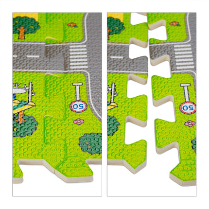 Puzles paklājiņš Ceļš ar dzīvniekiem