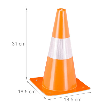Piloni, 18 gab., oranži