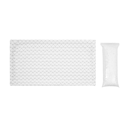 Queen Bed Pillow, Adjustable Memory Foam Fill, Fiber Case