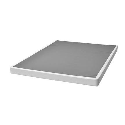 Queen Box Spring, 4-Inch Steel Frame, Washable Cover