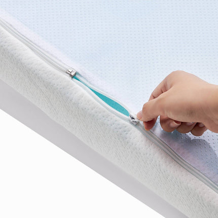 Queen Mattress Topper, 3 Inch Gel Memory Foam, Washable Cover