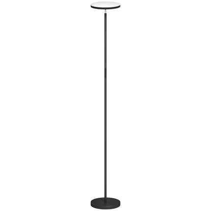 RGB grīdas lampa, regulējama, ar tālvadību un skārienjutīgu gaismu, melna