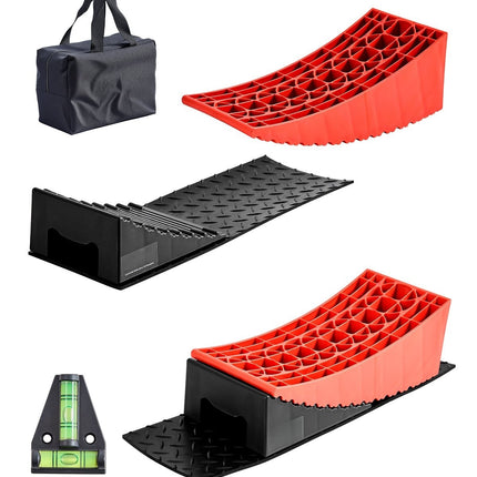 RV Leveling Blocks Kit, 2-Piece, 4 In Lift, 8818 lb