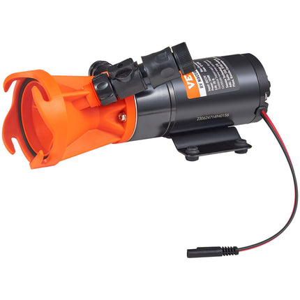 RV Macerator Pump, 12V 12 GPM, Quick-Release Waste Sewer