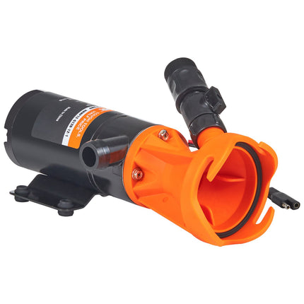 RV Macerator Pump, 12V 12 GPM, Quick-Release Waste Sewer