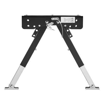 RV Step Stabilizer Kit, Adjustable 3–15 in Steel