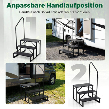 RV pakāpiens ar margām - izturīgs, neslīdošs, 65 cm plats