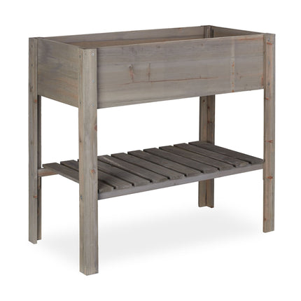 Paaugstināta dobe Wood Grey