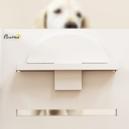 Adjustable raised dog bowl, 3 heights and anti-slip mat