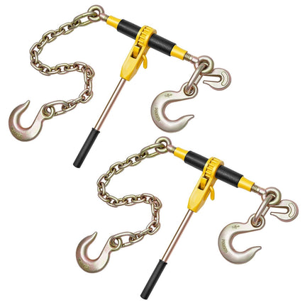 Ratchet Chain Binder Set of 2, 4173 kg WLL