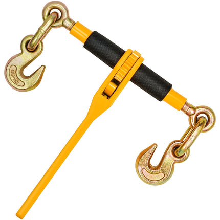 Ratchet Load Binder Chain Kit, 2 Pack, 9200 lb WLL