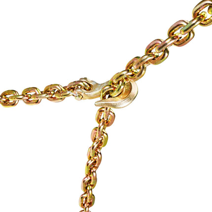 Ratchet Load Binder Chain Kit, 2 Pack, 9200 lb WLL