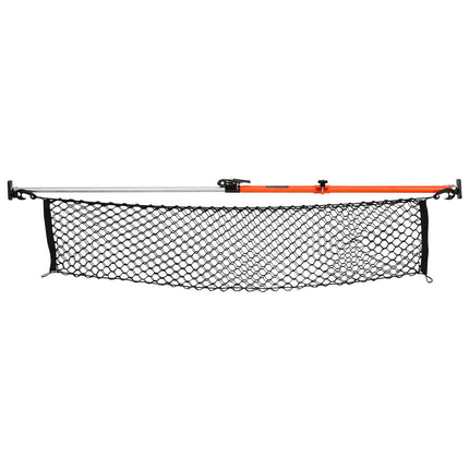 Ratcheting Cargo Bar 40-73 in, Steel, Net Divider