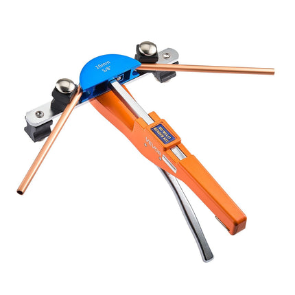 Ratcheting Tube Bender Kit, 6–22 mm, 7 Dies