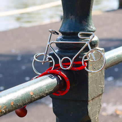 Jaunākās rotaļlietas Loģikas spēle Metāla velosipēds