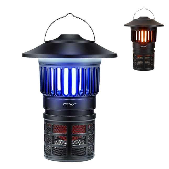 Uzlādējama UV kukaiņu slazda lampa, 360–400 Nm, IPX4