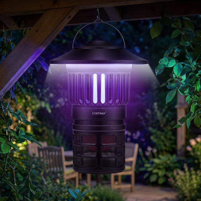 Uzlādējama UV kukaiņu slazda lampa, 360–400 Nm, IPX4