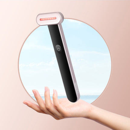 Red Light Therapy Wand for Face and Neck, 630nm Heat, Vibration