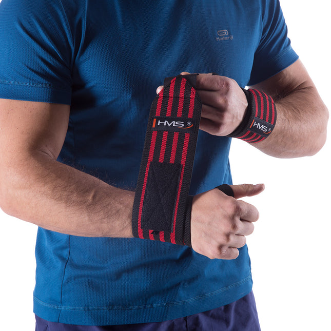 Sarkans plaukstas locītavu apsēju komplekts, 2 gab. - atbalsts svarcelšanai
