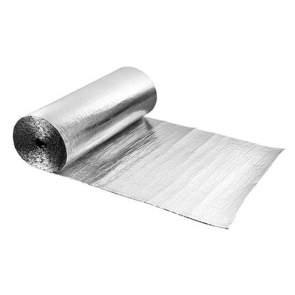 Reflective Insulation Roll, Double-Sided Foil, 6mm, 4x100 ft