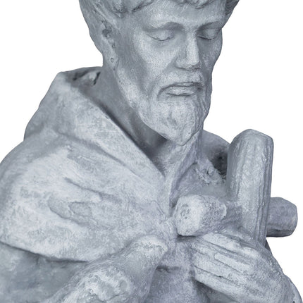 Reliģiska dārza statuja
