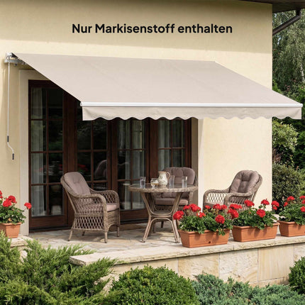 Markīzes auduma nomaiņa, 280 g/m² poliesters, UPF 50+