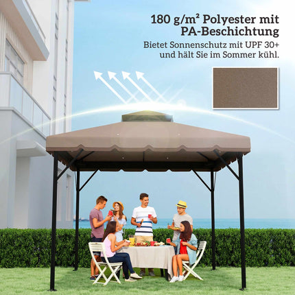 Rezerves nojume 3x3m dārza nojumei, UPF 30+ poliesters