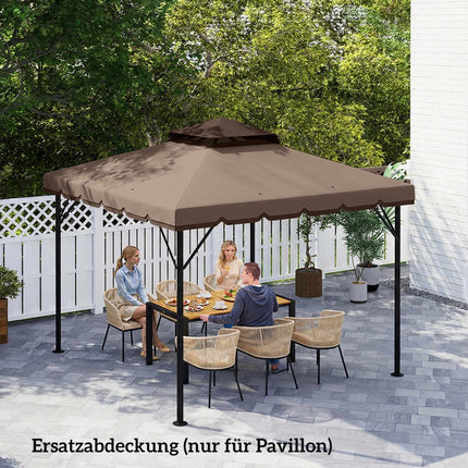 Rezerves nojume 3x3m dārza nojumei, UPF 30+ poliesters