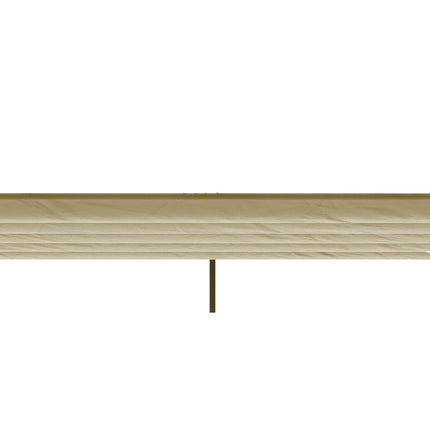 Waterproof 3x3m Pergola Roof replacement, beige canopy