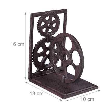 Retro Cast Iron Bookends