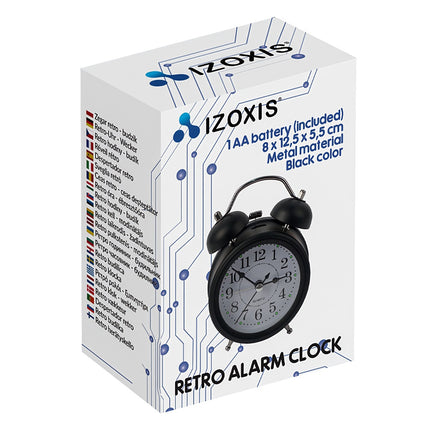Retro pulkstenis - modinātājs Izoxis 25473