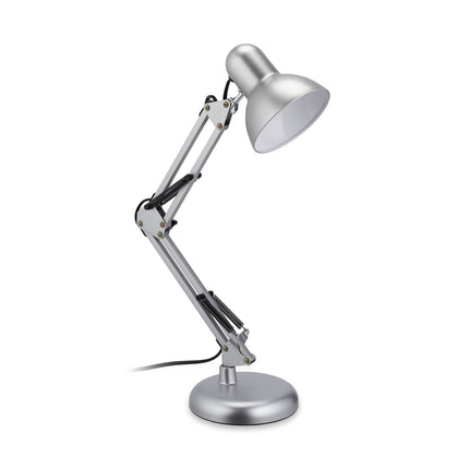Retro galda lampa sudraba krāsā