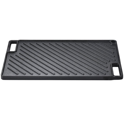 Reversible Cast Iron Grill Griddle, 9.7 x 16.7 in
