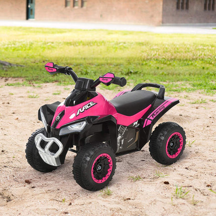 Braucamā automašīna bērnu transportlīdzeklim ar pedāļiem, gaismas mūzika, 18-36 mēneši, plastmasa, tērauds, rozā, 67,5 x 38 x 44 cm