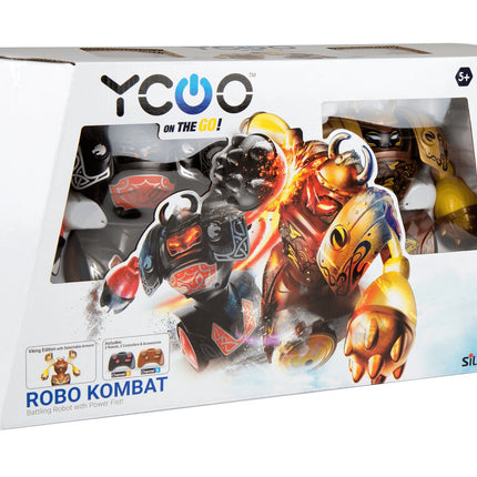 Robo Kombat Viking Robots Twin Pack interaktīvai spēlei